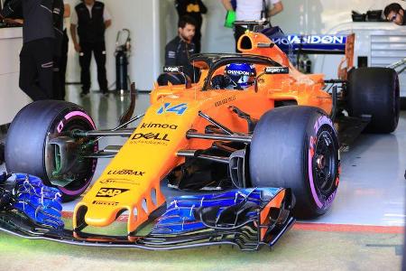 Fernando Alonso - McLaren - F1-Test - Barcelona - Tag 8 - 9. März 2018