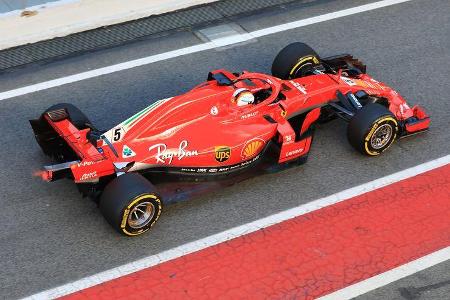 Ferrari - Barcelona - F1-Test - 2018