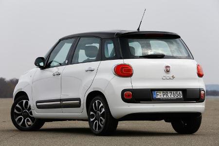 Fiat 500L, Heckansicht