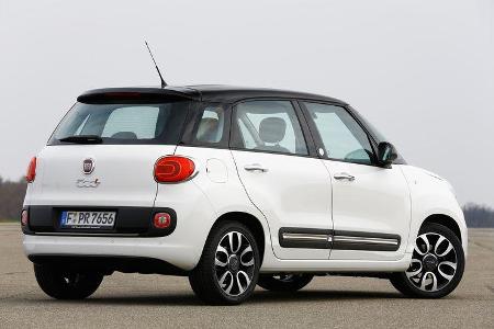 Fiat 500L, Heckansicht