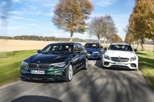 Alpina B5 Biturbo Touring, Audi RS6 Avant Performance, Mercedes-AMG E 63 S T-Modell, Exterieur