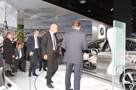 Sitzprobe BMW Active Tourer Paris 2012 Dralle