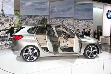 Sitzprobe BMW Active Tourer Paris 2012 Dralle