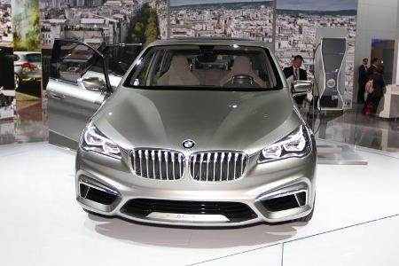 Sitzprobe BMW Active Tourer Paris 2012 Dralle