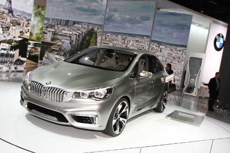 Sitzprobe BMW Active Tourer Paris 2012 Dralle