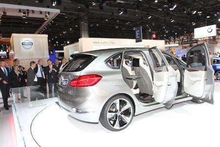 Sitzprobe BMW Active Tourer Paris 2012 Dralle