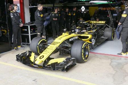 Nico Hülkenberg - Renault - F1-Test - Barcelona - Tag 7 - 8. März 2018