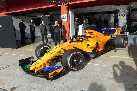 Stoffel Vandoorne - McLaren - F1-Test - Barcelona - Tag 7 - 8. März 2018