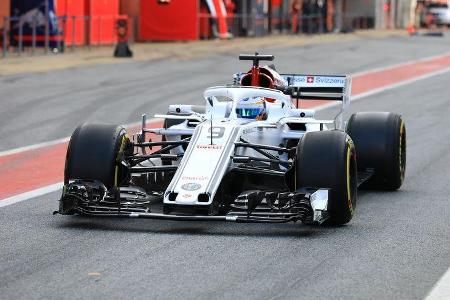 Marcus Ericsson - Sauber - F1-Test - Barcelona - Tag 7 - 8. März 2018