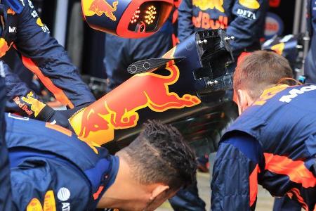 Red Bull - F1-Test - Barcelona - Tag 7 - 8. März 2018