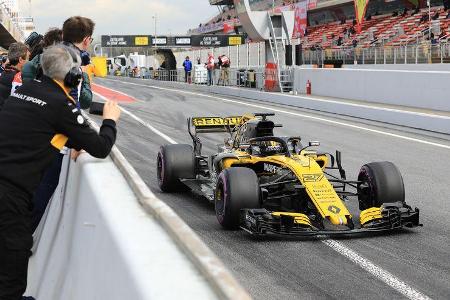 Nico Hülkenberg - Renault - F1-Test - Barcelona - Tag 7 - 8. März 2018