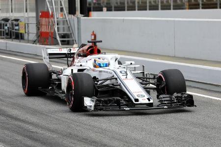 Marcus Ericsson - Sauber - F1-Test - Barcelona - Tag 7 - 8. März 2018