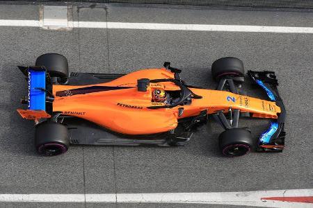 Stoffen Vandoorne - McLaren - F1-Test - Barcelona - Tag 7 - 8. März 2018