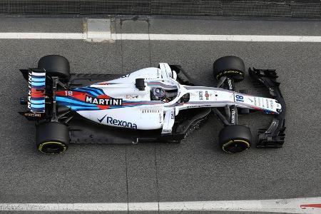 Lance Stroll - Williams - F1-Test - Barcelona - Tag 7 - 8. März 2018