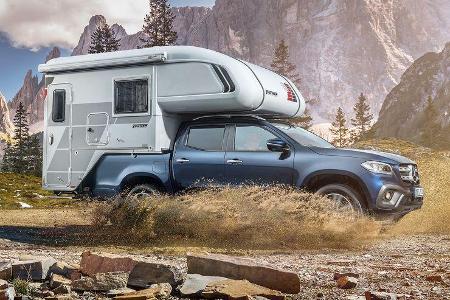 Mercedes X-Klasse Tischer Wohnmobil Absetzkabine CMT 2017