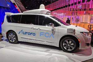 Autonomes Fahren Aurora FCA Waymo Pacifica