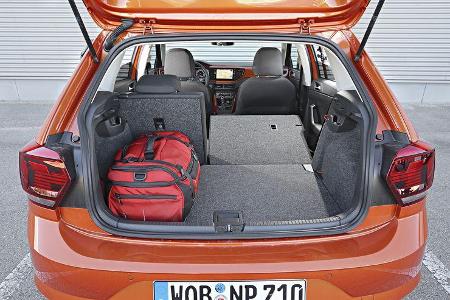 VW Polo, Kofferraum