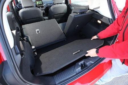 Ford Fiesta, Kofferraum
