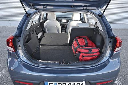 Kia Rio, Kofferraum