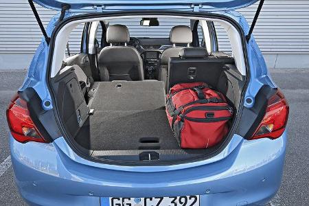 Opel Corsa, Kofferraum