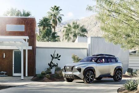 Wir dürften hier also Elemente sehen, die in der Nachfolger-Generation von Qashqai und X-Trail zum Einsatz kommen werden.