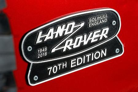 Land Rover Defender Works V8 – 70th Edition 2018