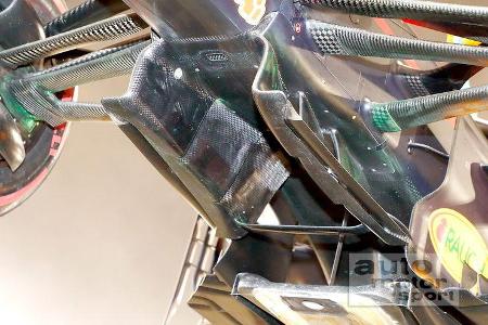 Solche Bilder sehen die Ingenieure gar nicht gern - zumindest die von Red Bull. Für die Konkurrenz bietet sich die seltene G...