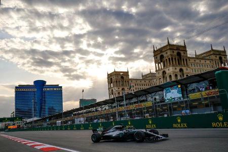 Lewis Hamilton - Mercedes - Formel 1 - GP Aserbaidschan - 28. April 2018