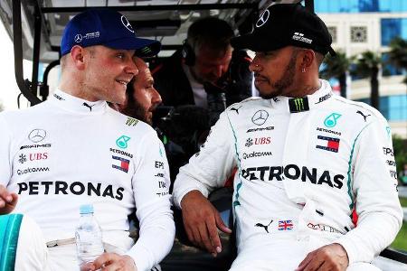 Valtteri Bottas - Lewis Hamilton - Mercedes - Formel 1 - GP Aserbaidschan - 28. April 2018