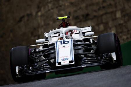 Charles Leclerc - Sauber - Formel 1 - GP Aserbaidschan - 28. April 2018