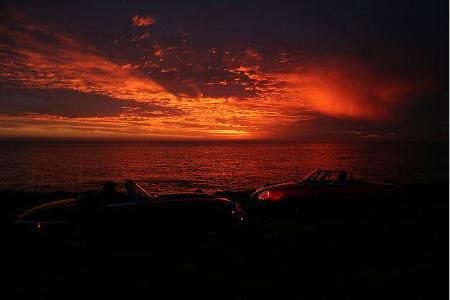 Für Romantiker: die Sonnenuntergänge kann man nicht beschreiben...