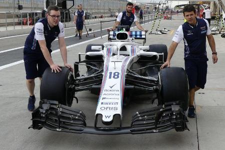Williams - Formel 1 - GP Bahrain - 5. April 2018