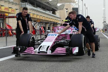 Force India - Formel 1 - GP Bahrain - 5. April 2018