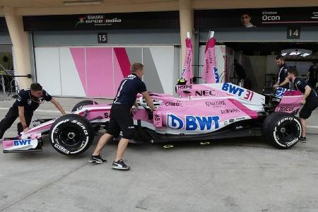 Force India - Formel 1 - GP Bahrain - 5. April 2018