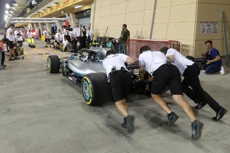 Mercedes - Formel 1 - GP Bahrain - 5. April 2018