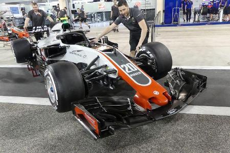 Haas F1 - Formel 1 - GP Bahrain - 5. April 2018