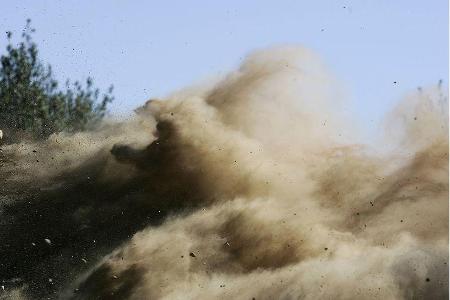Die Rallye Portugal ist berühmt für zwei Dinge: Staub ...