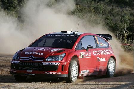 ... der Citroen-Konkurrent Daniel Sordo klar im Griff hatte.