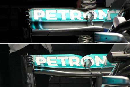 Mercedes - Technik - GP China / GP Bahrain - F1 2018