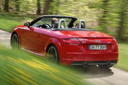 Audi TT Roadster 2.0 TFSI Quattro, Heckansicht
