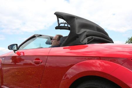 Audi TT Roadster 2.0 TFSI Quattro, Verdeck öffnet