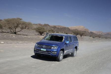 VW Amarok 190 kW Fahrbericht Oman 2018