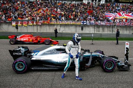 Valtteri Bottas - Mercedes - Formel 1 - GP China - Shanghai - 14. April 2018