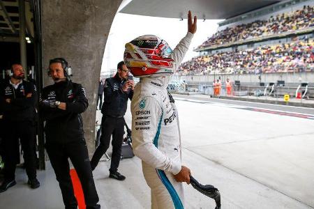 Lewis Hamilton - Mercedes - Formel 1 - GP China - Shanghai - 14. April 2018