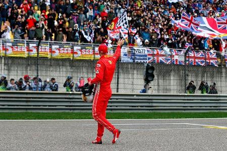Sebastian Vettel - Ferrari - Formel 1 - GP China - Shanghai - 14. April 2018
