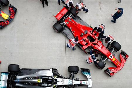 Sebastian Vettel - Ferrari - Formel 1 - GP China - Shanghai - 14. April 2018