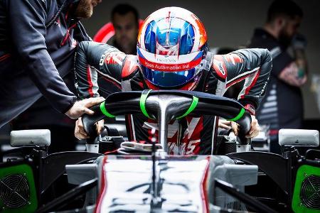 Romain Grosjean - HaasF1 - Formel 1 - GP China - Shanghai - 14. April 2018