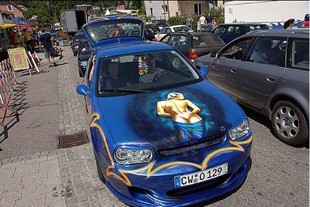 GTI-Treffen 2008 - Der Bürgermeister macht sich stark