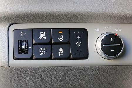 Kia Soul EV, Bedienelemente