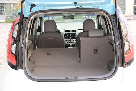 Kia Soul EV, Kofferraum